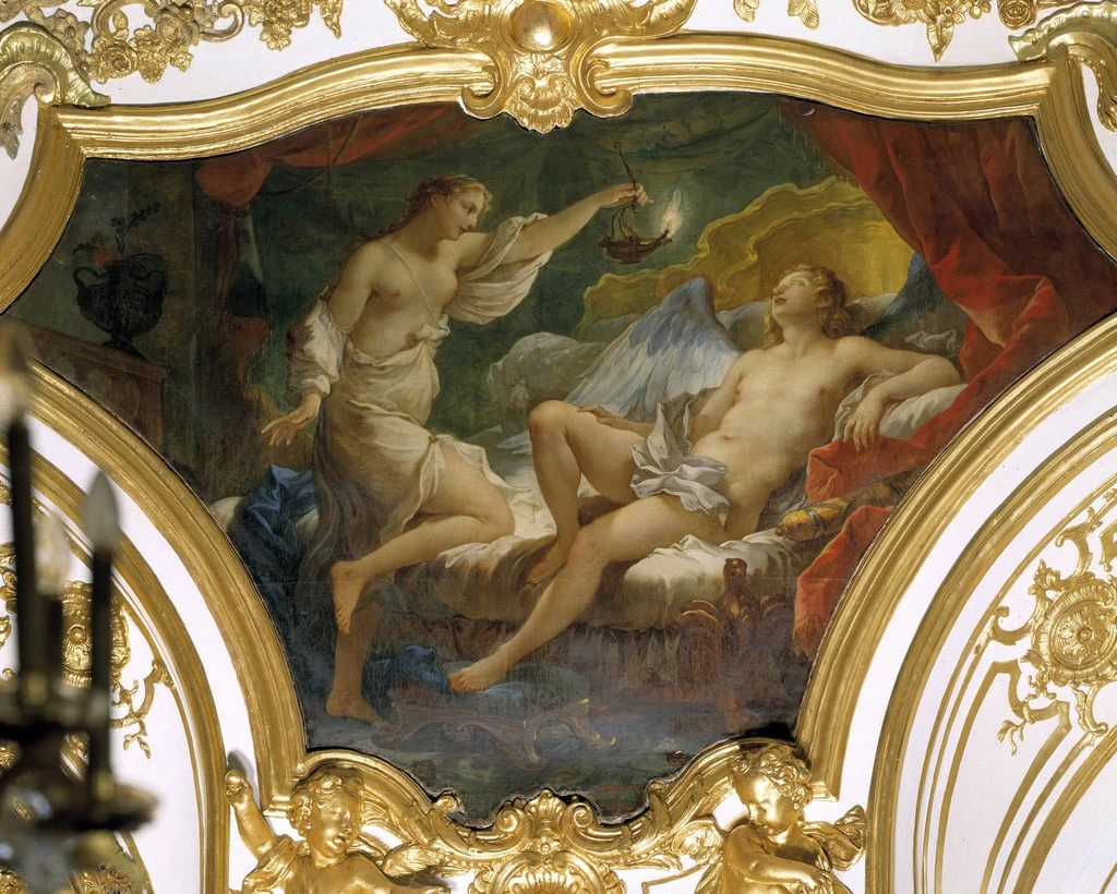Psiche che alza la sua lampada per contemplare il suo sposo - Hotel de Soubise, Parigi